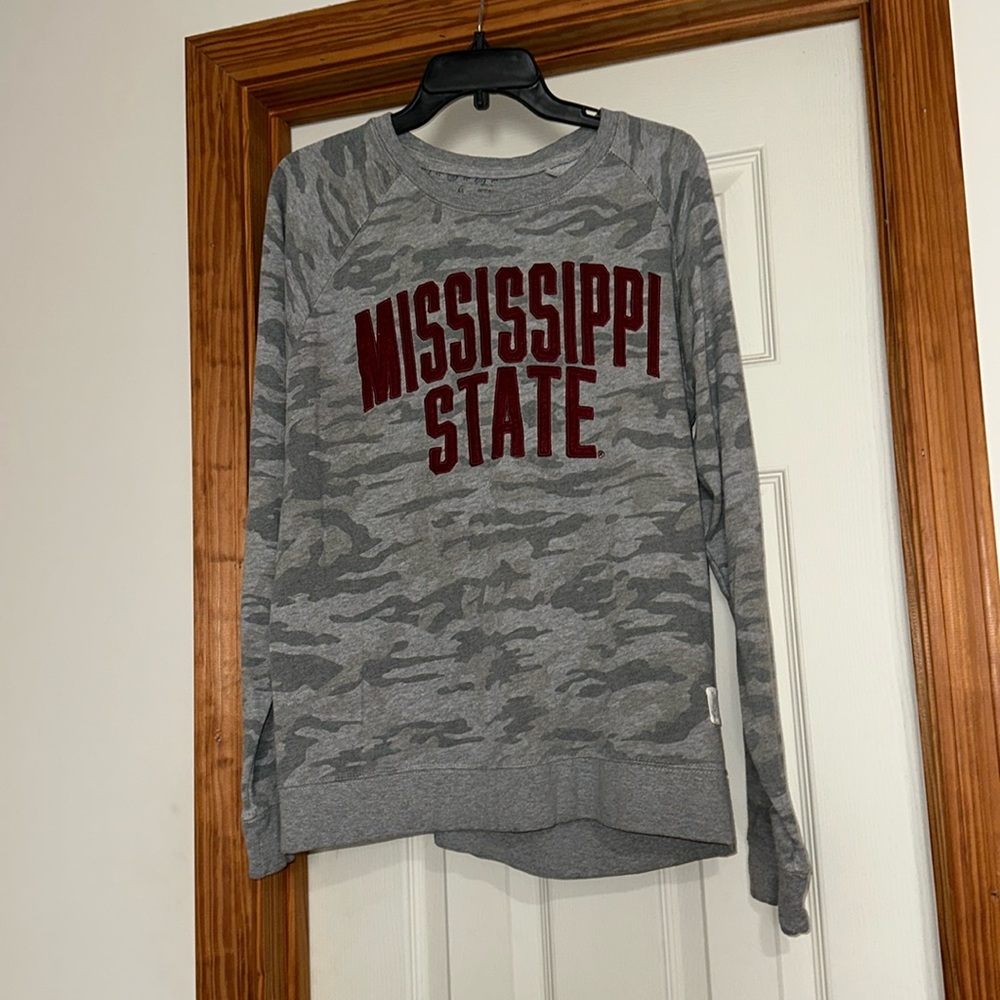 Camo Mississippi State Sweatshirt